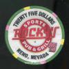 $25 Rockys Sports Pub & Grill 1st issue 2002 Reno 