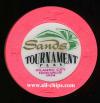 SAN-0 Sands Oversized Tournament Chip 1994 Pink