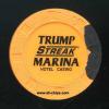 Trump Marina Rare Streak Chip From Game that never panned out (H&C Mold)