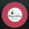 Harrahs Tahoe Roulette white black Star 1966