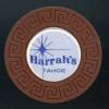 Harrahs Tahoe Roulette Lt Blue Blue Star 1966