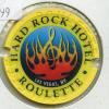 Hard Rock Roulette Yellow colored Flames Notched