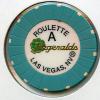 Fitzgeralds Roulette Turquoise A