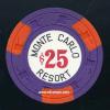 $25 Monte Carlo Resort Laughlin 1st issue 1968
