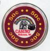 .50c Rainbow Casino Nekoosa WI.