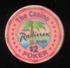 $2 The Casino at the Radisson Poker Aruba