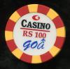 100 RS Casino GOA India