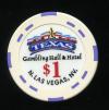$1 Texas Gambling Hall 1st issue 1995