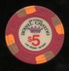 $5 Joe Slymans Royal Casino 1st issue 1977