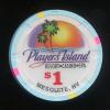 $1 Players Island 1st issue 1995 UNC