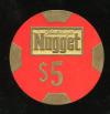 $5 John Ascuagas Nugget 4th issue 1980s