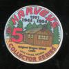 $5 Harveys 1991 Original Wagon Wheel Cabin 1944-1954