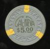 $5 Cal Neva 3rd issue 1951