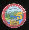 $5 Cal Neva Lodge 23rd issue 1993