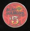 $5 Black Diamond 2nd issue Cripple Creek CO.