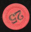 Harolds Club Roulette Red NO. 12 1950s