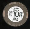 Trump Plaza 2nd issue Roulette Brown Table 10