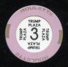 Trump Plaza 2nd issue Roulette Lavender Table 3
