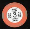 Trump Plaza 2nd issue Roulette Orange Table 3