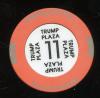Trump Plaza 2nd issue Roulette Orange Table 11