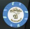 $20 Aladdin London Club Oversize Baccarat Chip