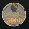 CAE-5000 points $5000 Caesars Tournament Chip