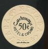 .50c Castaways 7th issue 1973 Black Hot Stamp 
