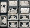 Gambling Scrooge 5 .999 Fine Silver Bars w/ Matching Low Number Set