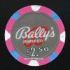 $2.50 Ballys Atlantic City 1st issue