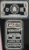 AG Stacking Collab Far North Stacking. .999 Fine Silver bar