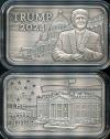 Trump 2024 Take Back the White House all-chips Mint Antiqued .999 Fine Silver