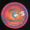 $5 Casino Fandango1st issue 2003