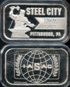 1 OZ. I.A.S.A.C. Club Convention Pittsburgh PA 2003 .999 Fine Silver Proof