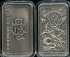 1 OZ Dragon Hard Knox Metals .999 Fine silver Bar 1st of 3