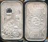 1 oz. Reckless Metals Year of the Rat .999 fine Silver Bar