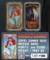 1 OZ STL Zombie Tales Ariel 1st in the Series Double Colorized .999 Fine Silver