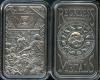 1-oz Reckless Metals YEAR OF THE RABBIT Antique #48/100 .999 Fine Silver Bar