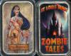1 OZ STL Zombie Tales Pocahontas 3rd in the Series Double Colorized .999 Fine Silver Bar