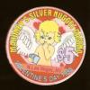 $5 Mahoneys Silver Nuget  Valentines Day 1998 