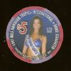 $5 Tropicana Miss Hawaiian Tropic International 1997 Renee Slaughter