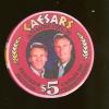 CAE-5t $5 Caesars Righteous Brothers 1997