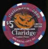 CLA-5al $5 Claridge Halloween 2000