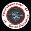 HTP-1 $1 Harrahs Trump Plaza