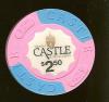 CAS-2.5 $2.50 Trump Castle Uncirculated 1st issue