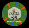 CAS-25a Point $25 Trumps Castle  2nd issue 