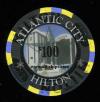 HAC-100b $100 Atlantic City Hilton 2nd issue