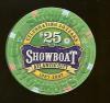 SHO-25g  $25 Showboat 20th Anniversary