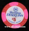 $5 Sheraton Desert Inn 21st issue