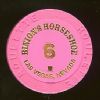 Binions Horseshoe Pink 6