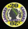 CAE-20b CC  $20 Caesars 2nd issue Lighter Purple